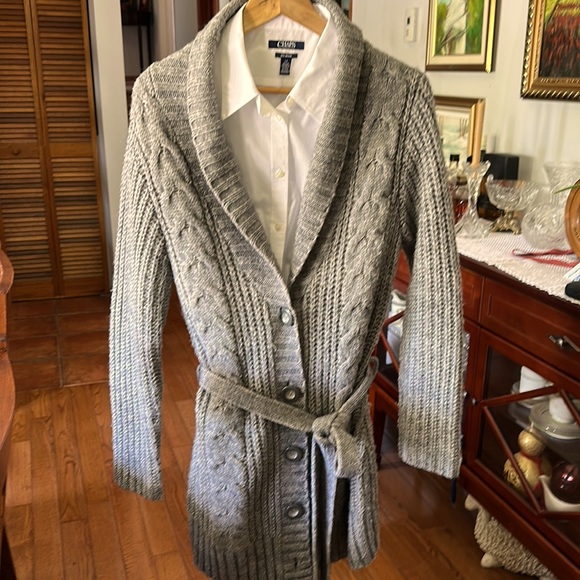 Gerry Weber Edition Knitted Sweater Cardigan/ Jacket - Picture 3 of 8
